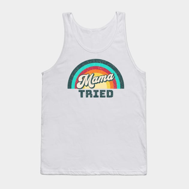 Tried Vintage Tank Top by Animal Paper Art